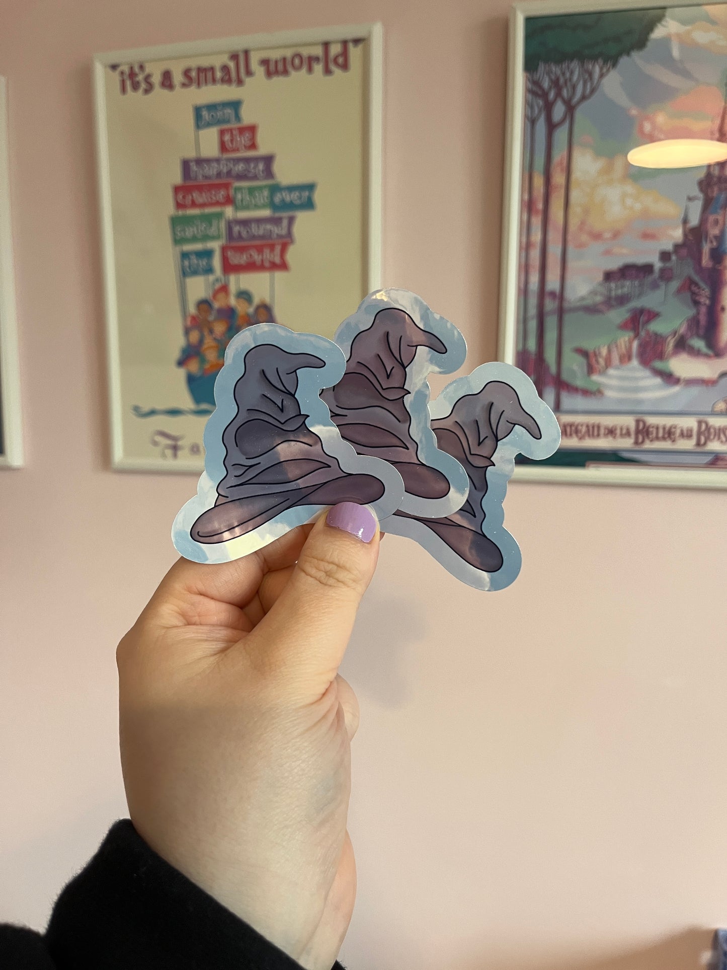 Sorting Hat Holographic Sticker