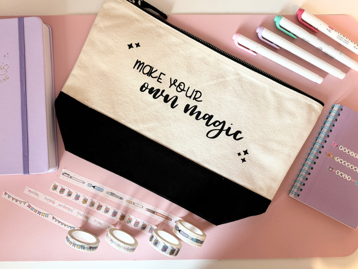 "Make your own Magic" Pouch/Tote Bag