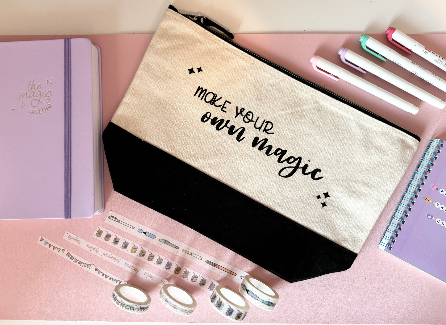 "Make your own Magic" Pouch/Tote Bag