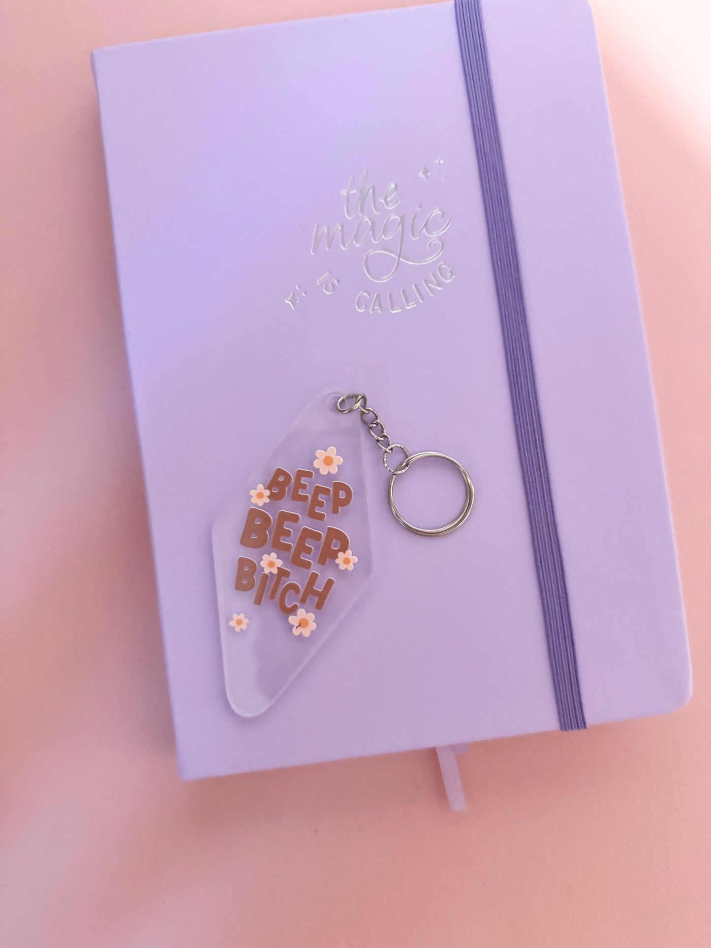 'Beep Beep B*tch' Motel Keyring