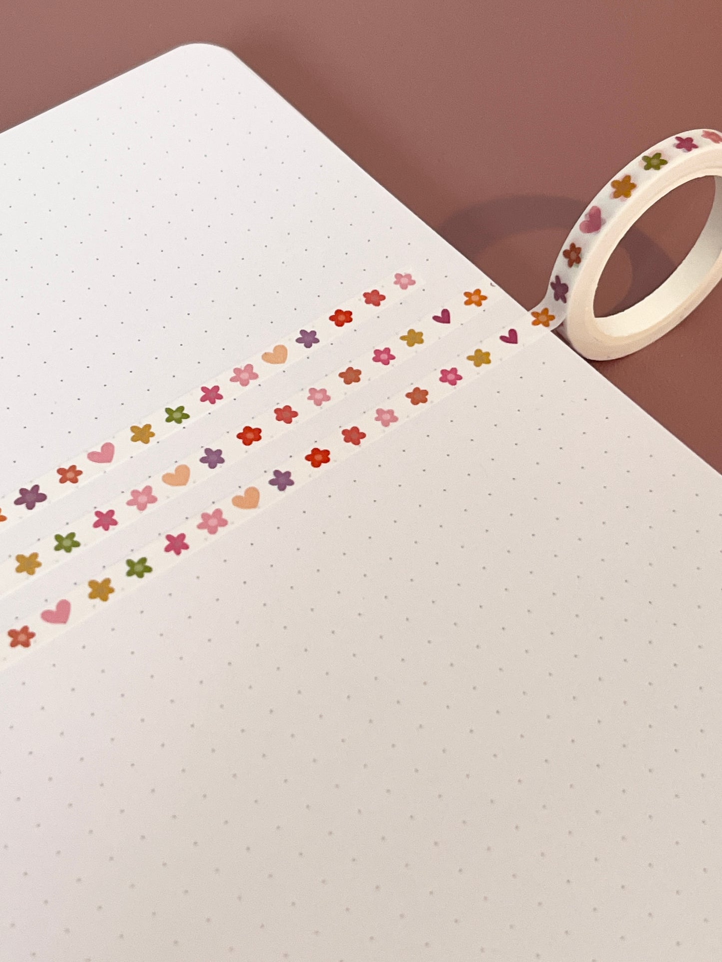 5mm Pretty Flowers Washi Tape