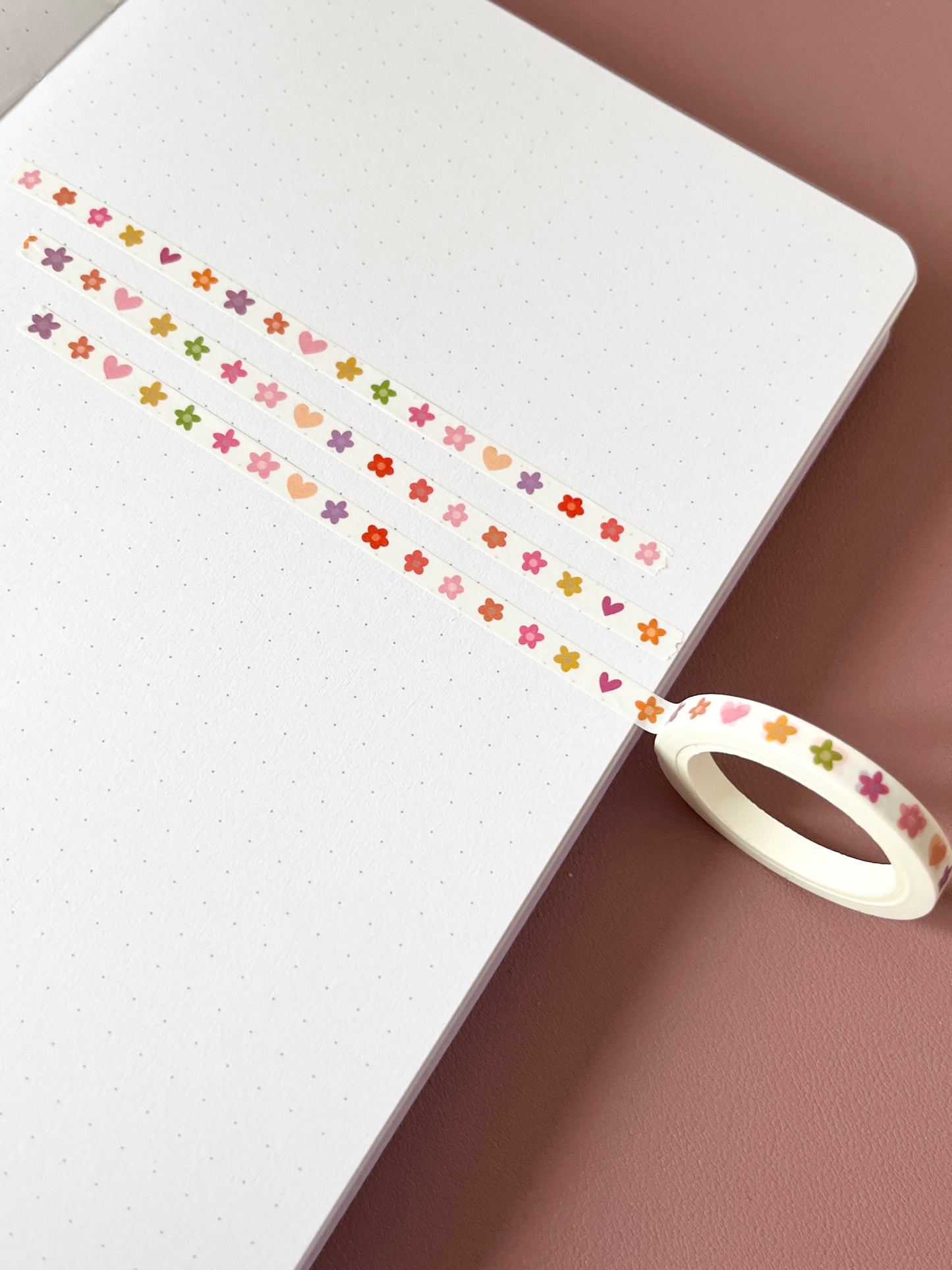 5mm Pretty Flowers Washi Tape