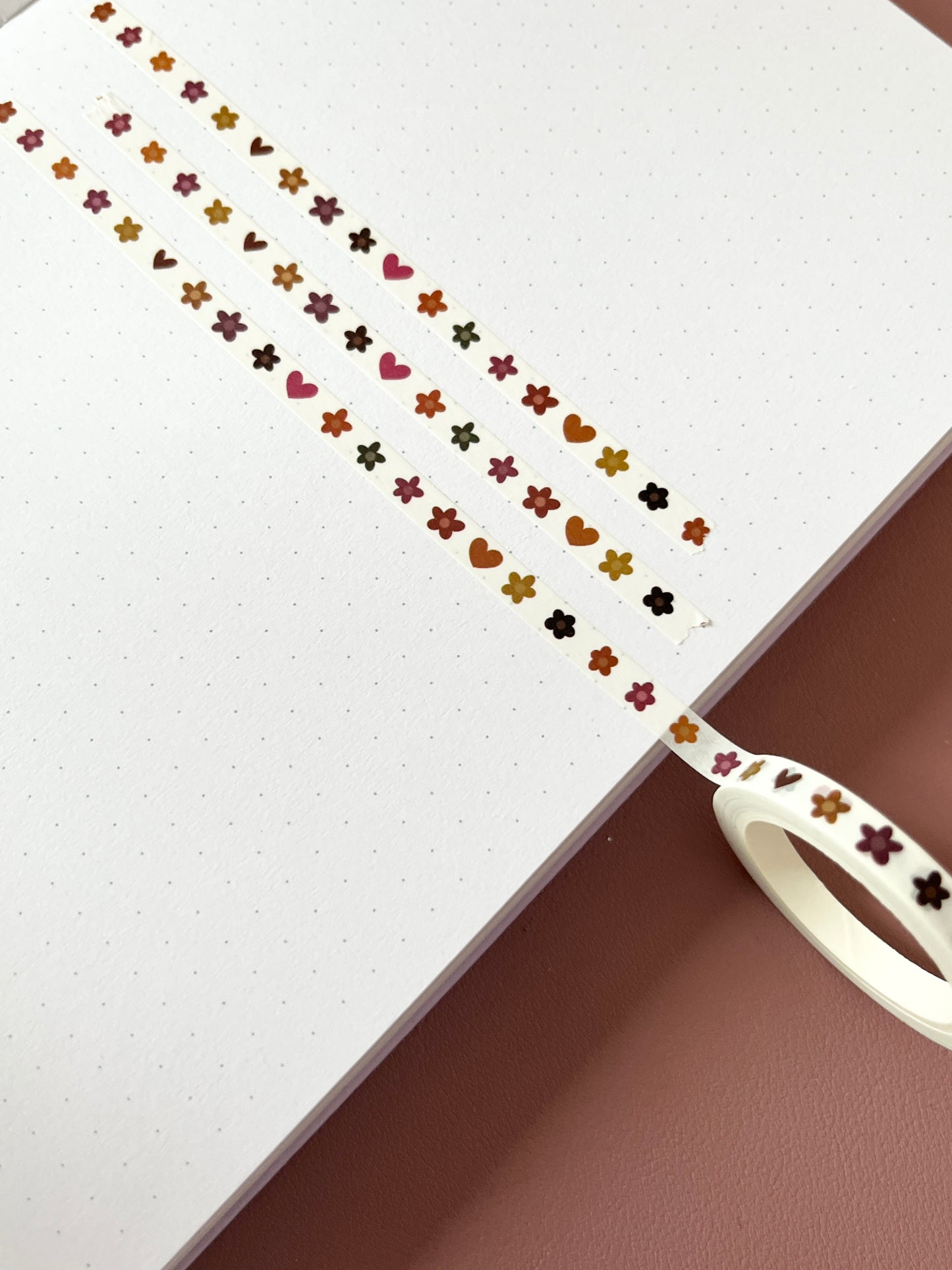 5mm Autumn Flowers Washi Tape