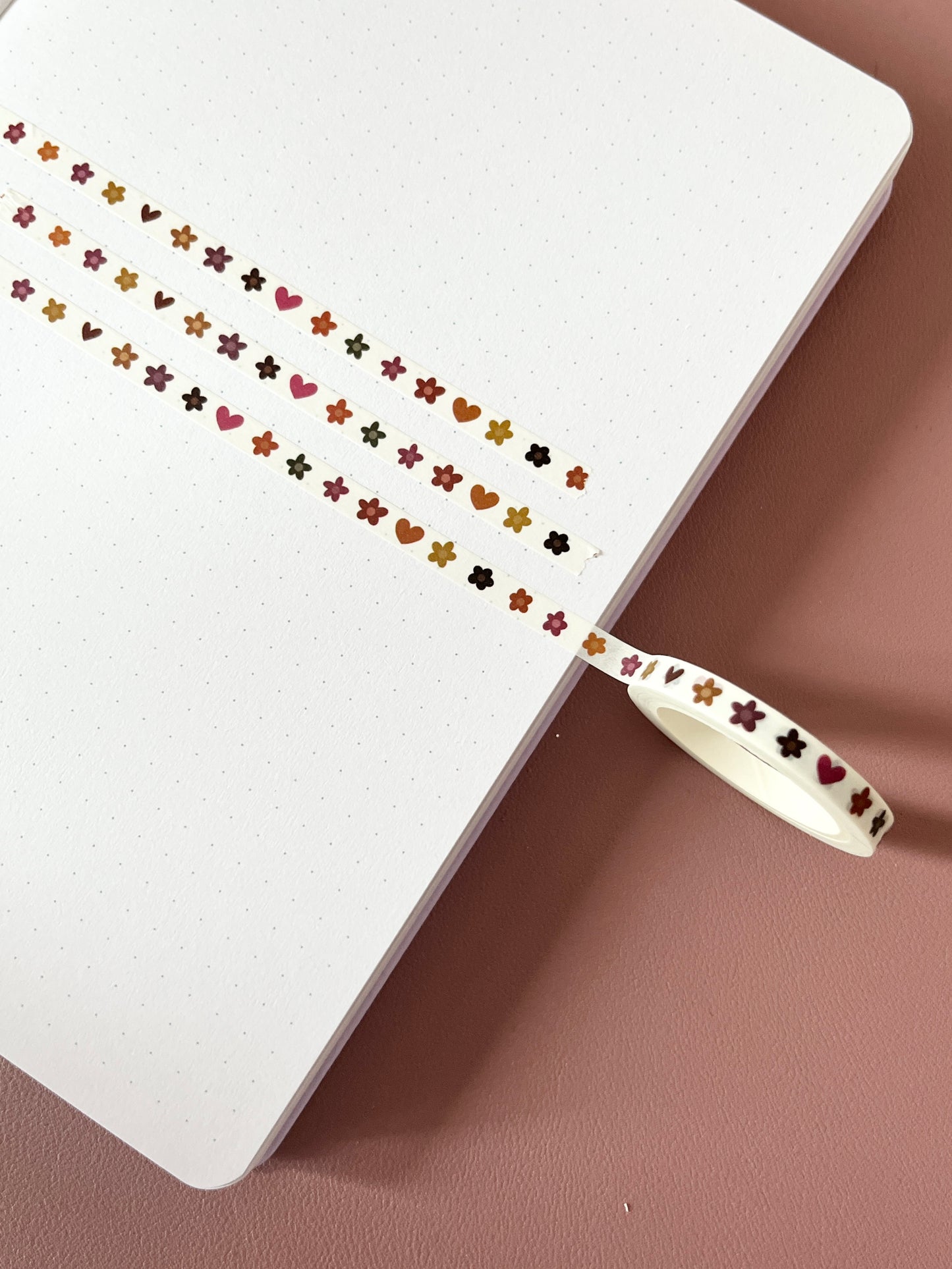 5mm Autumn Flowers Washi Tape