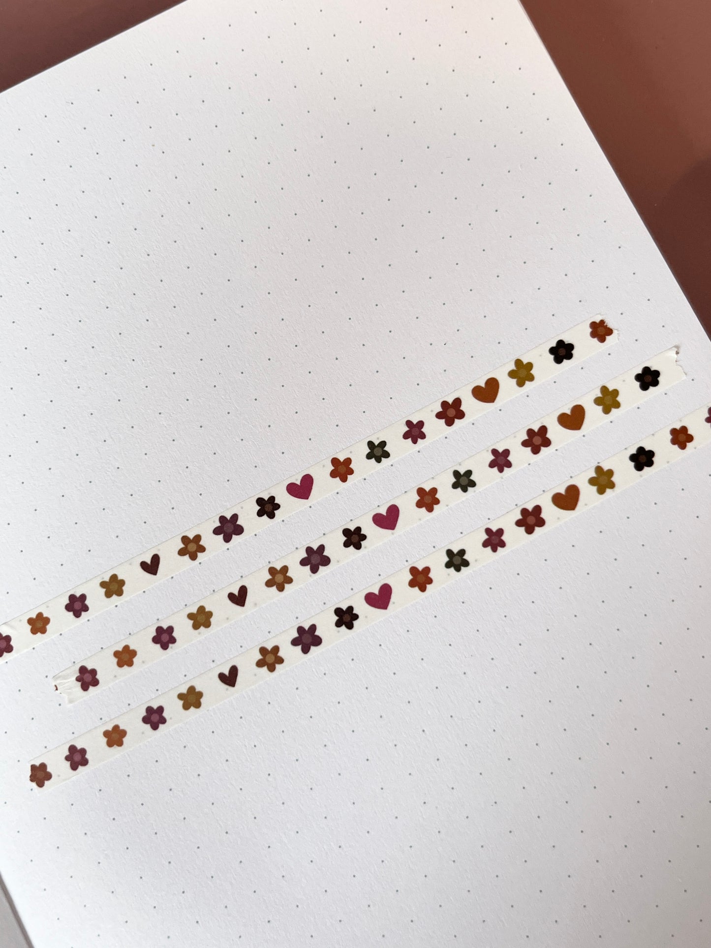 5mm Autumn Flowers Washi Tape