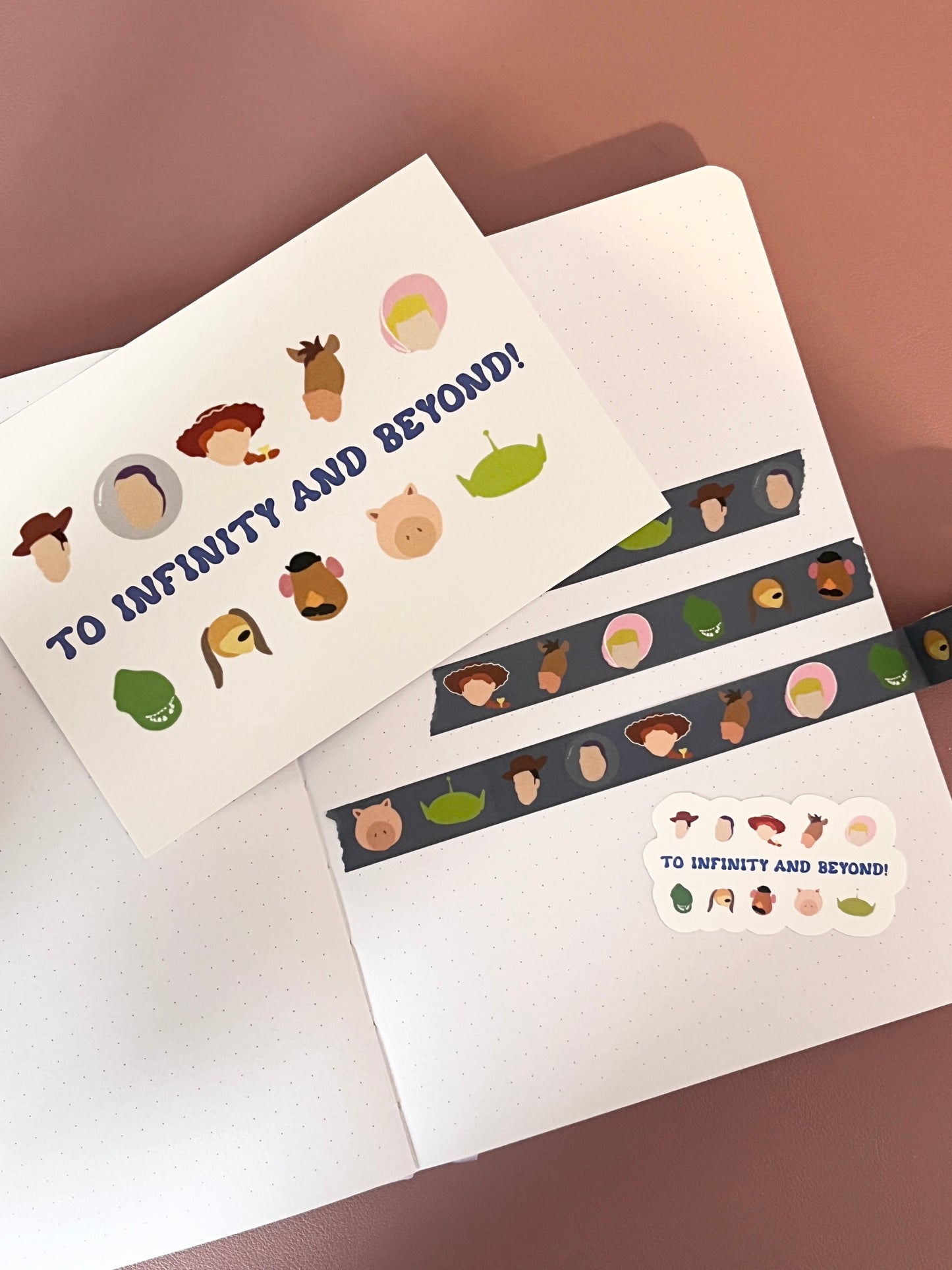 15mm 'To Infinity & Beyond' Washi Tape