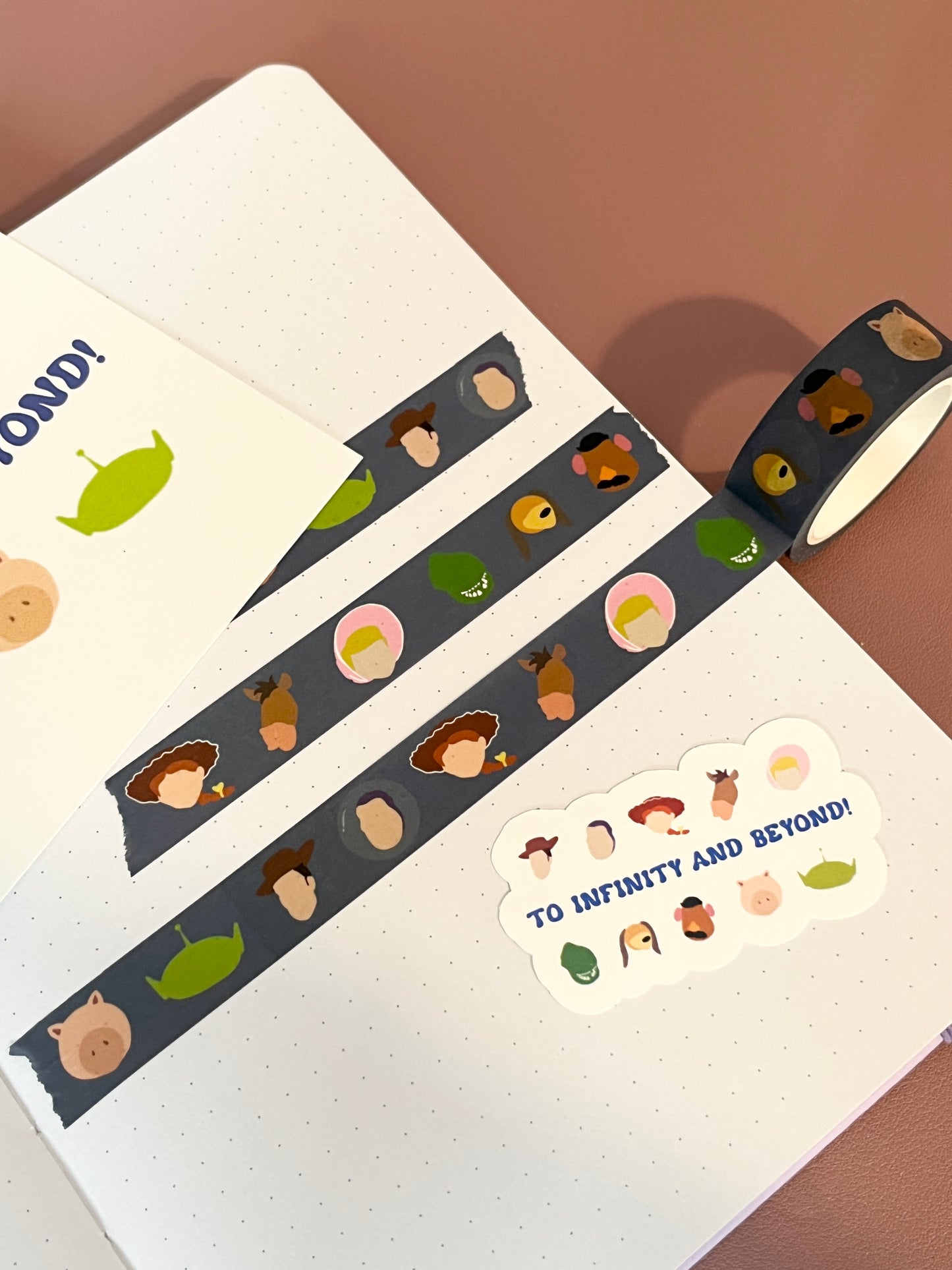 15mm 'To Infinity & Beyond' Washi Tape