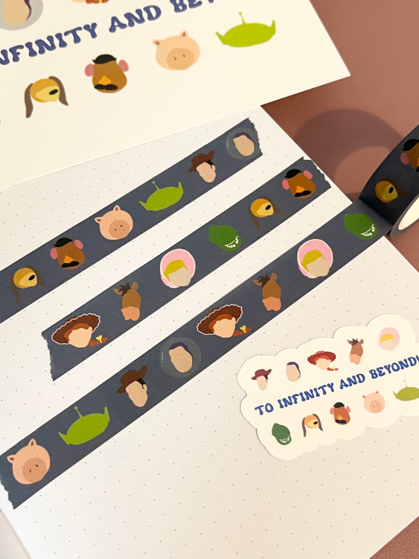 15mm 'To Infinity & Beyond' Washi Tape