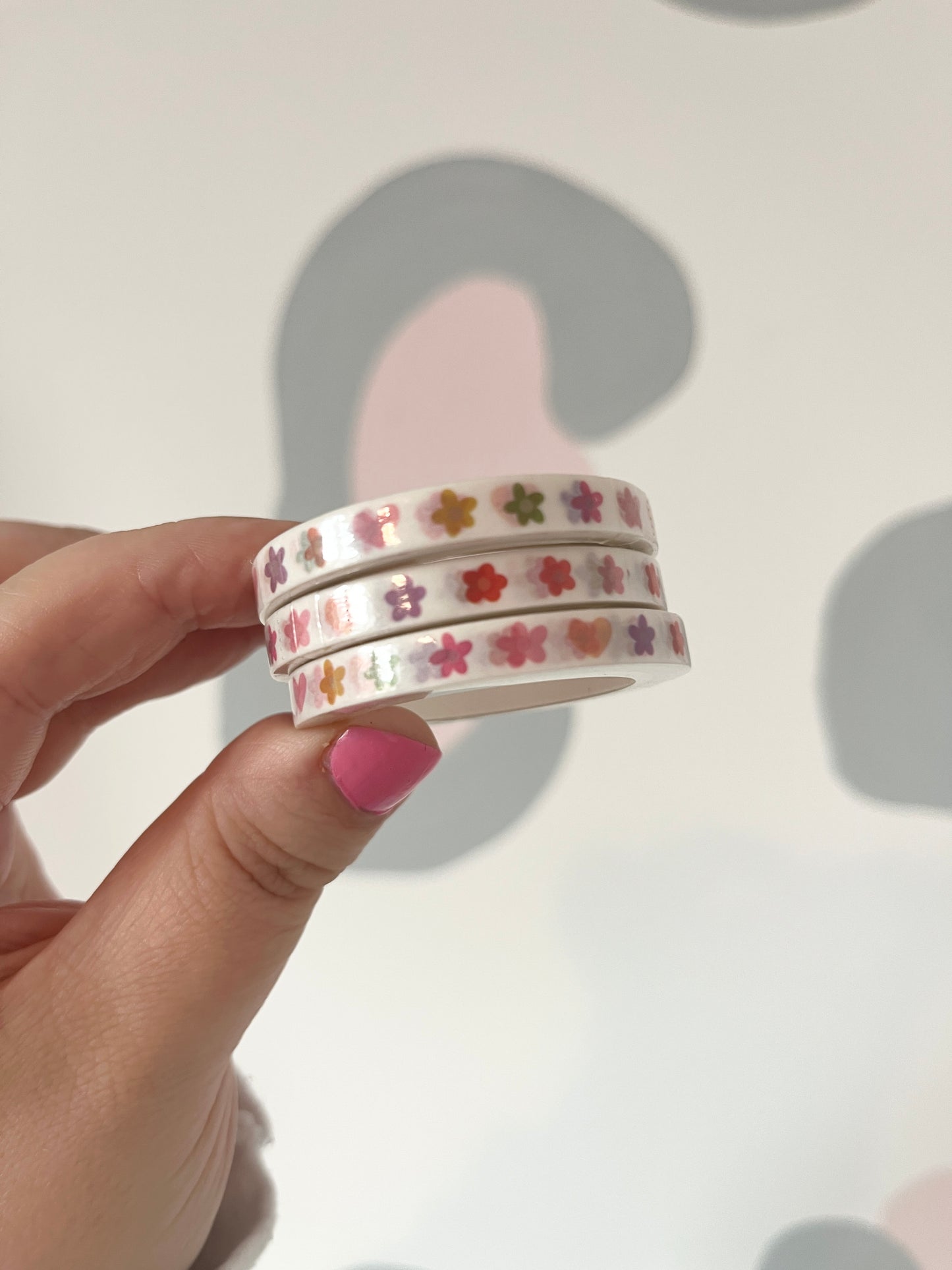 5mm Pretty Flowers Washi Tape