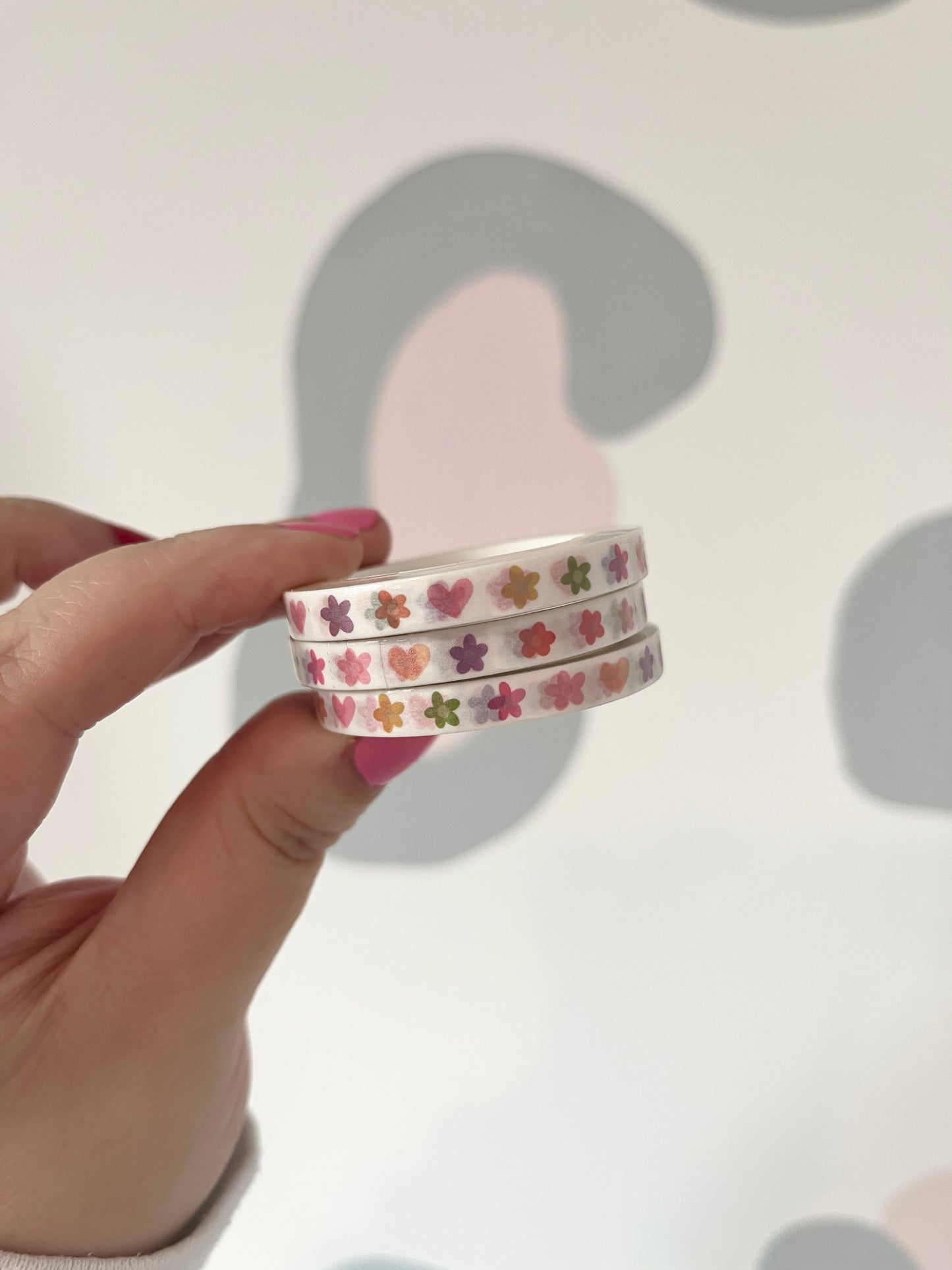 5mm Pretty Flowers Washi Tape