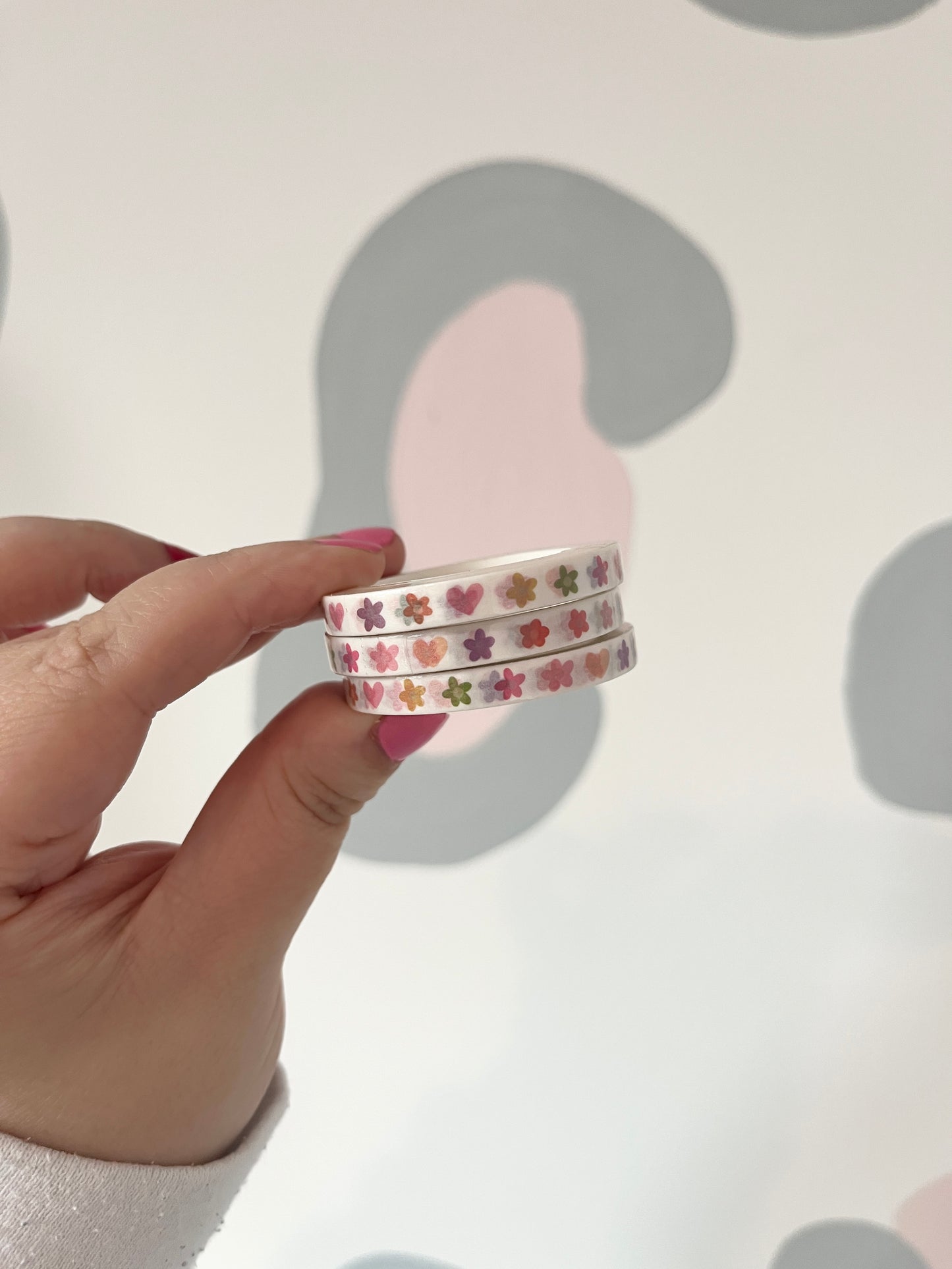 5mm Pretty Flowers Washi Tape