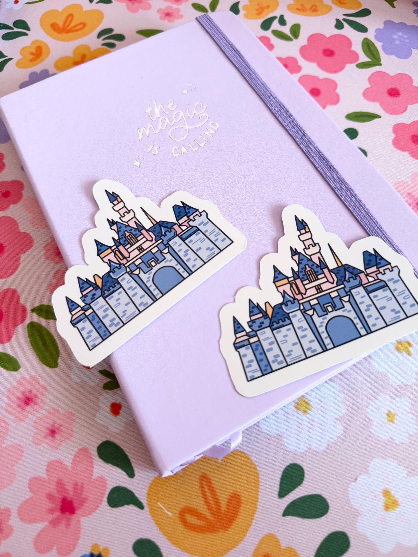 Magical Land Castle Holographic Sticker
