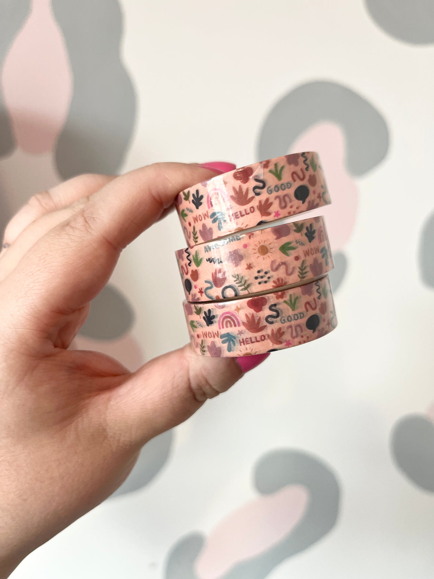 15mm Shapes & Doodles Washi Tape