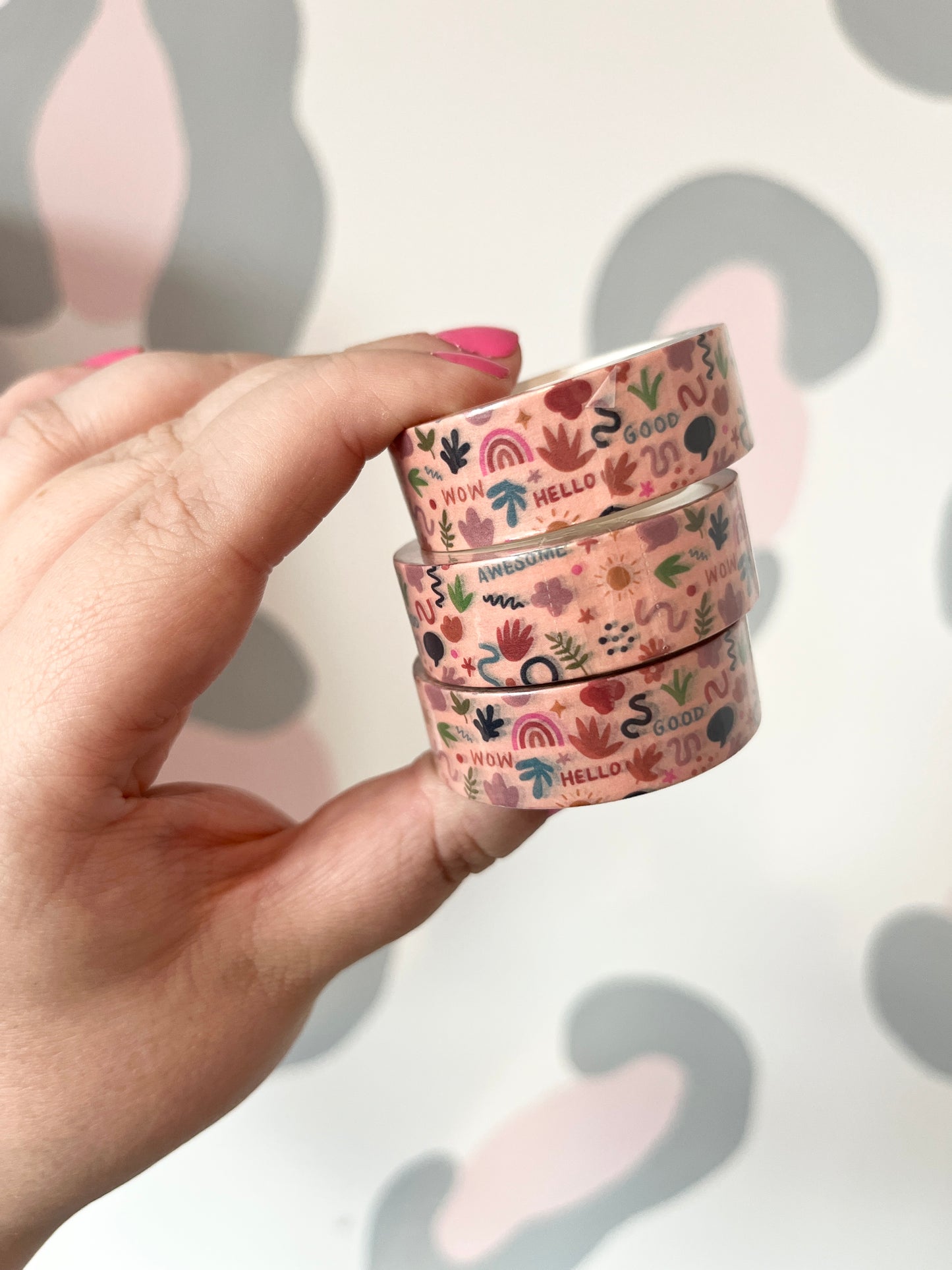 15mm Shapes & Doodles Washi Tape