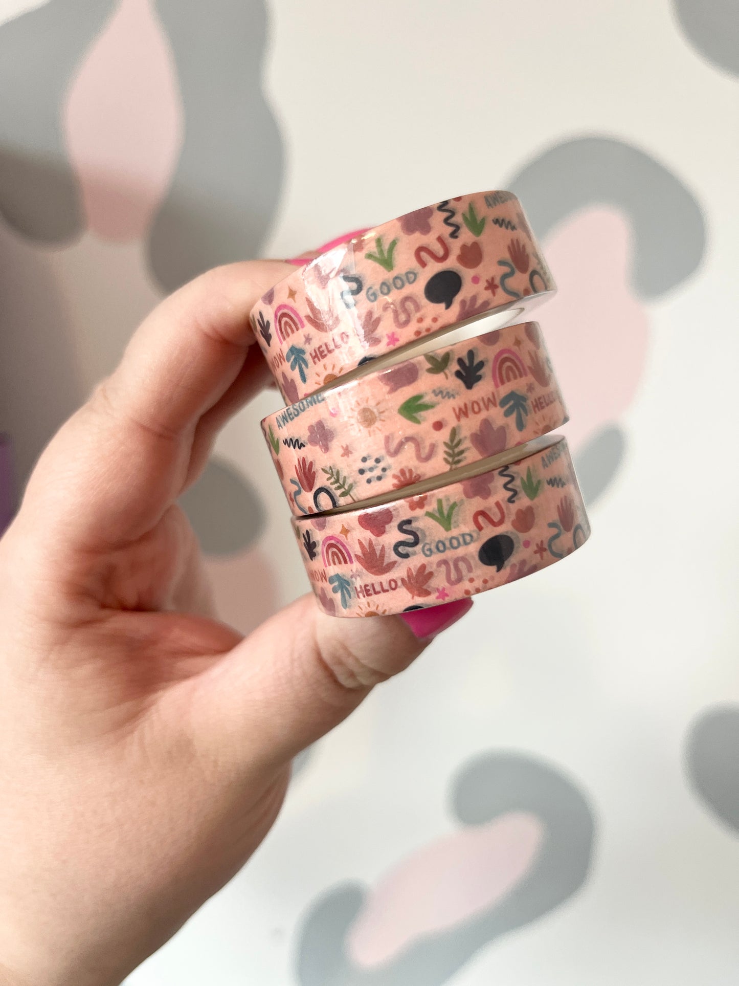 15mm Shapes & Doodles Washi Tape