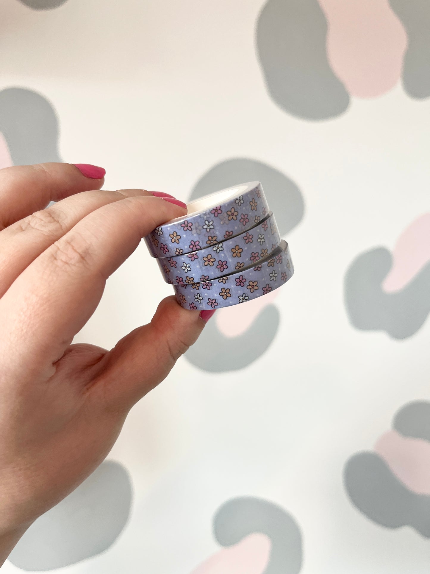 10mm Flowers Washi Tape
