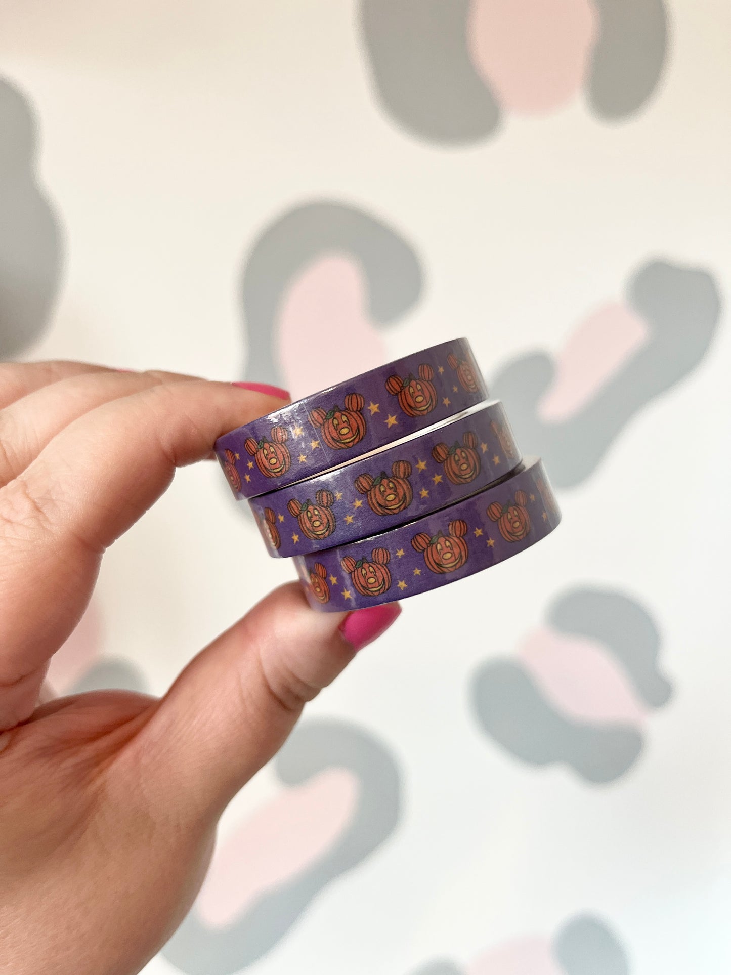 10mm Mouse Pumpkins Washi Tape