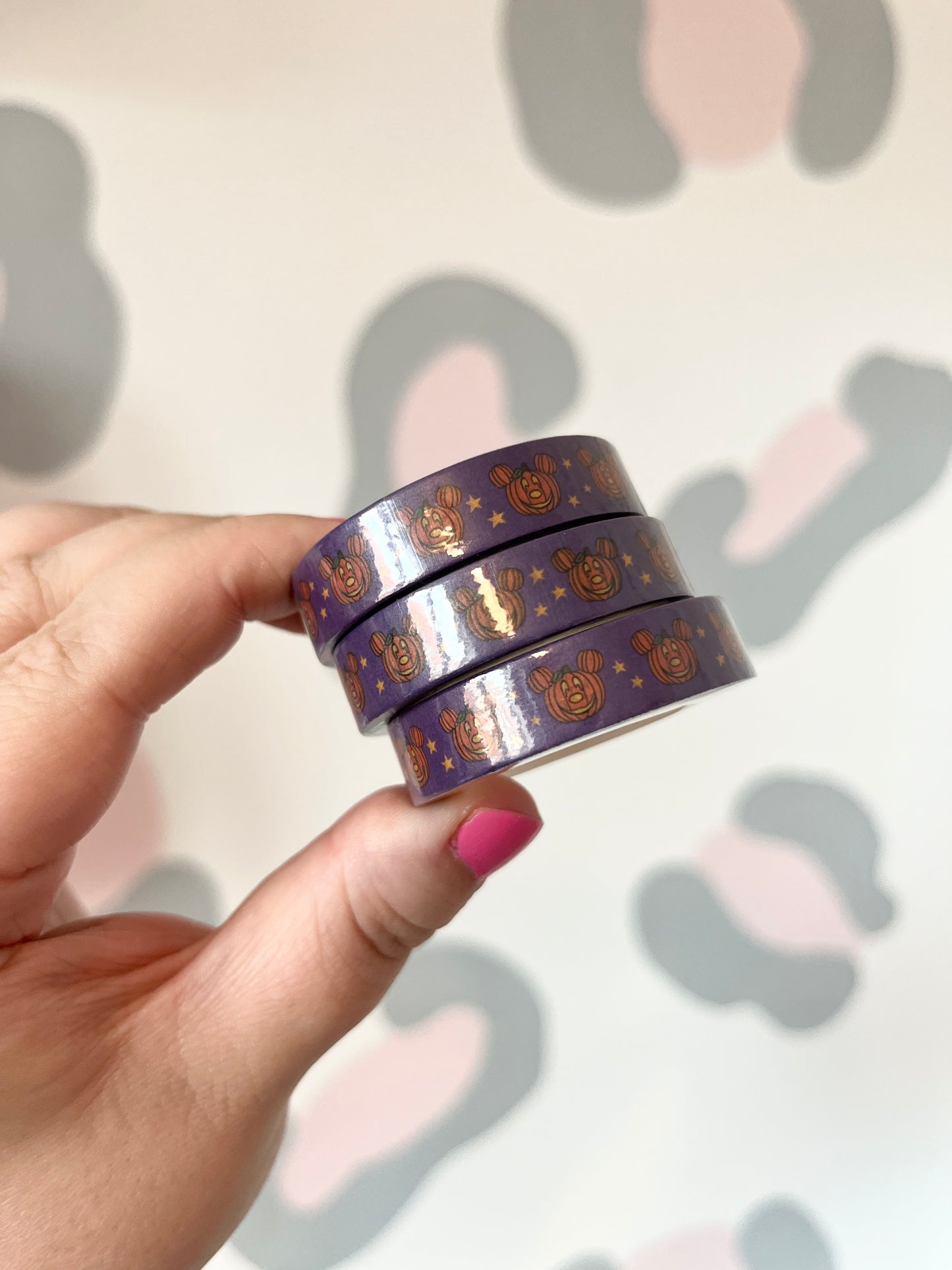 10mm Mouse Pumpkins Washi Tape
