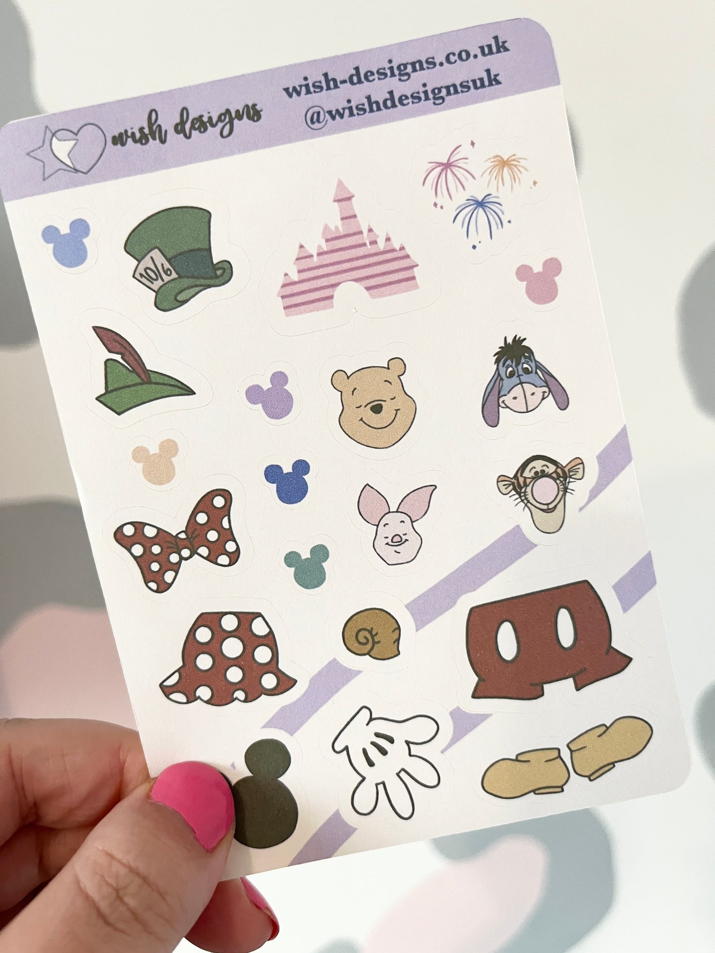 Fantasyland Sticker Sheet