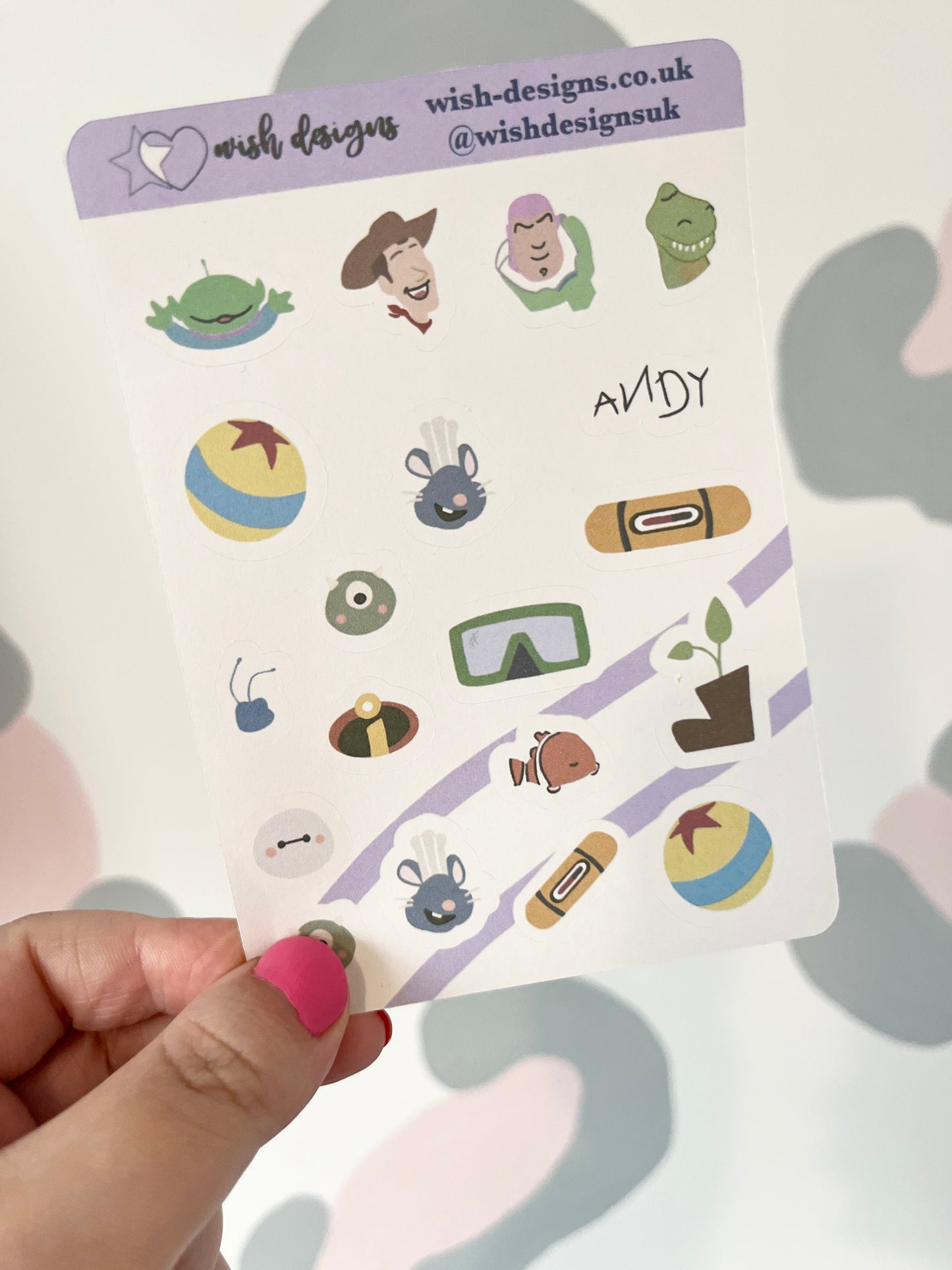 Toy World Sticker Sheet