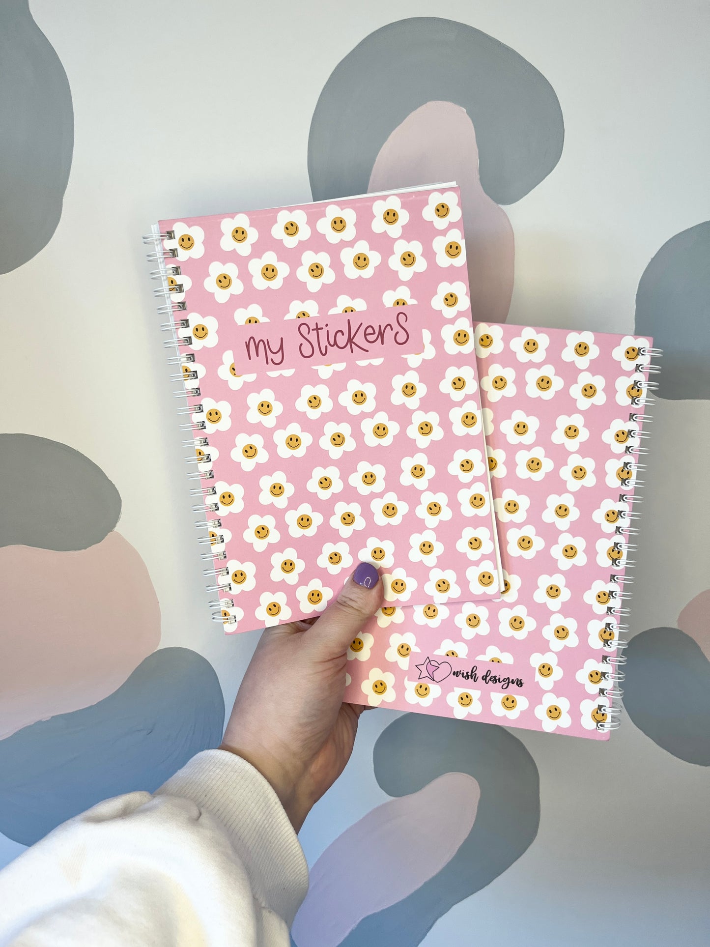 A5 'My Stickers' Daisies Sticker Book