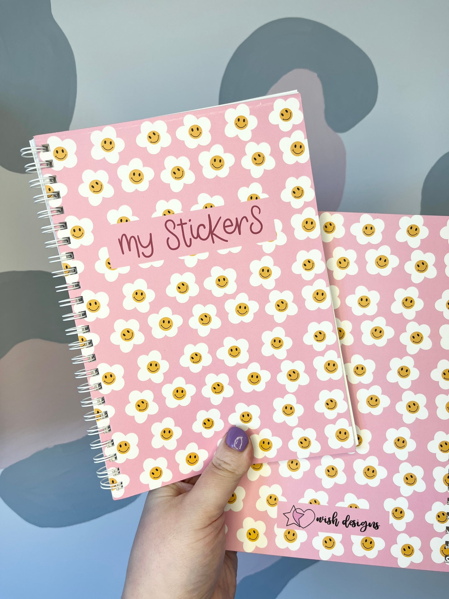 A5 'My Stickers' Daisies Sticker Book