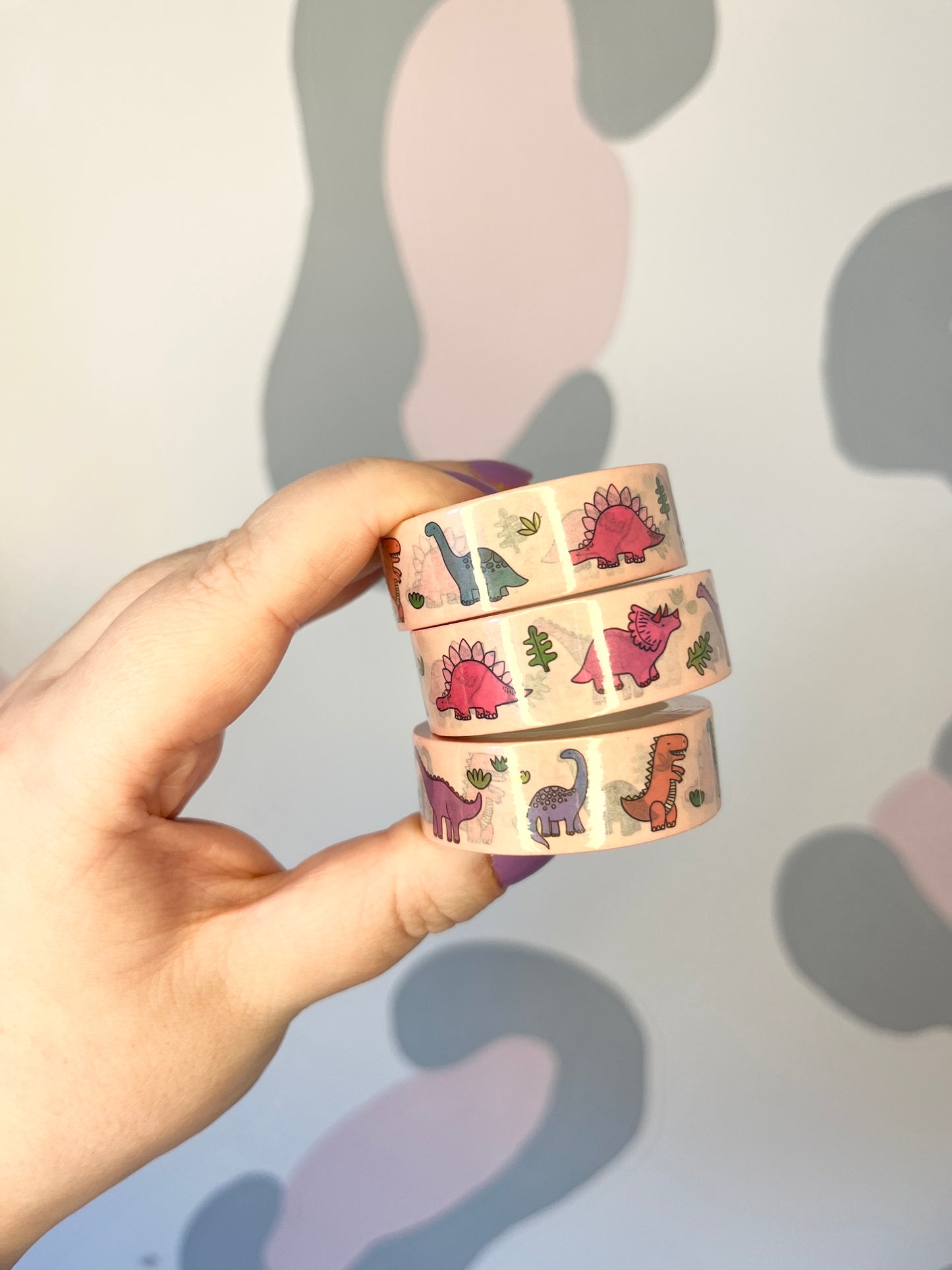 15mm Dinosaur Washi Tape