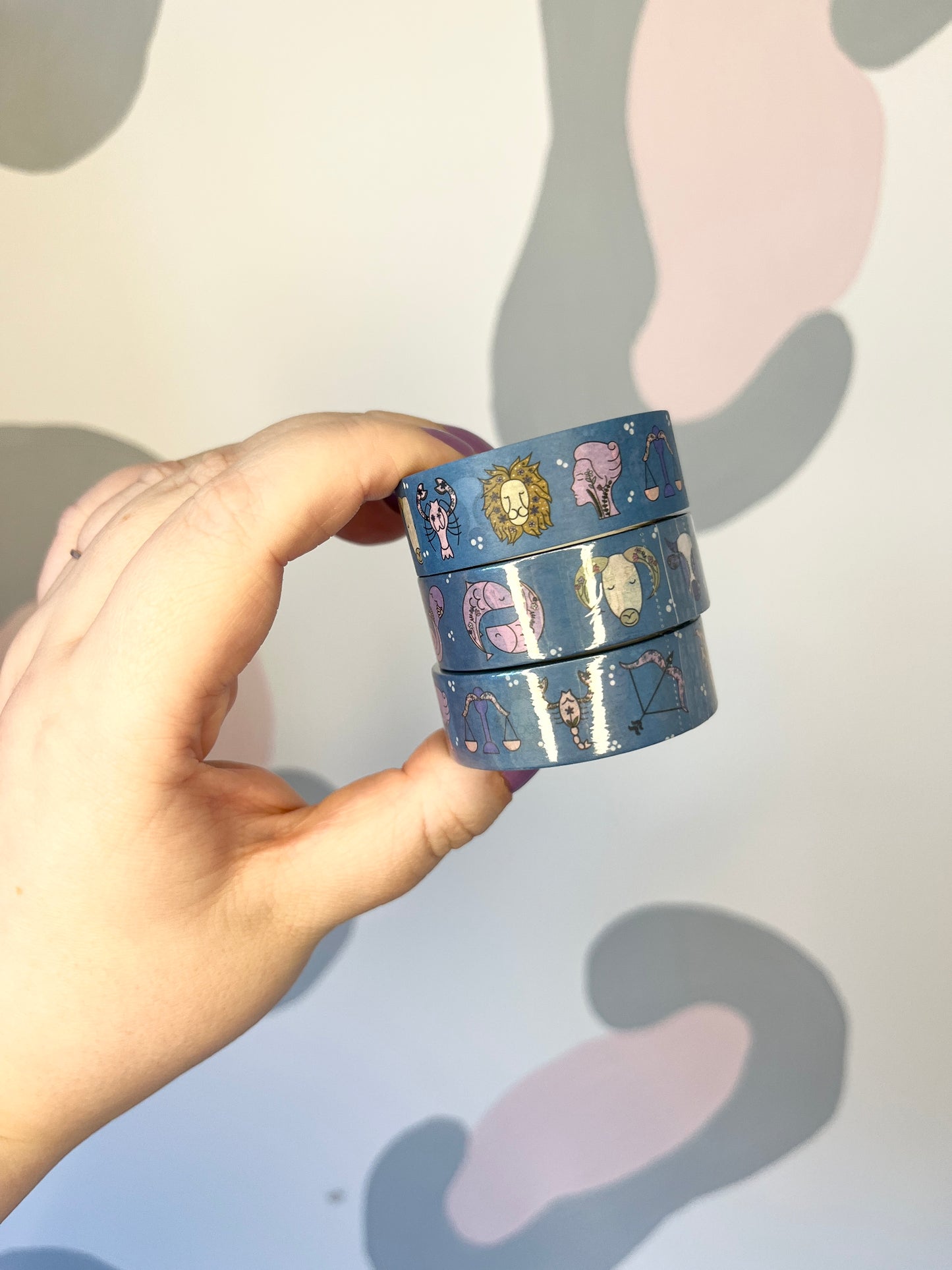 15mm Floral Zodiac Washi Tape