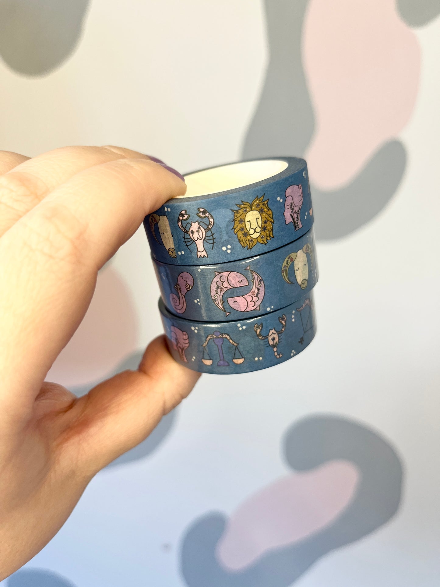 15mm Floral Zodiac Washi Tape