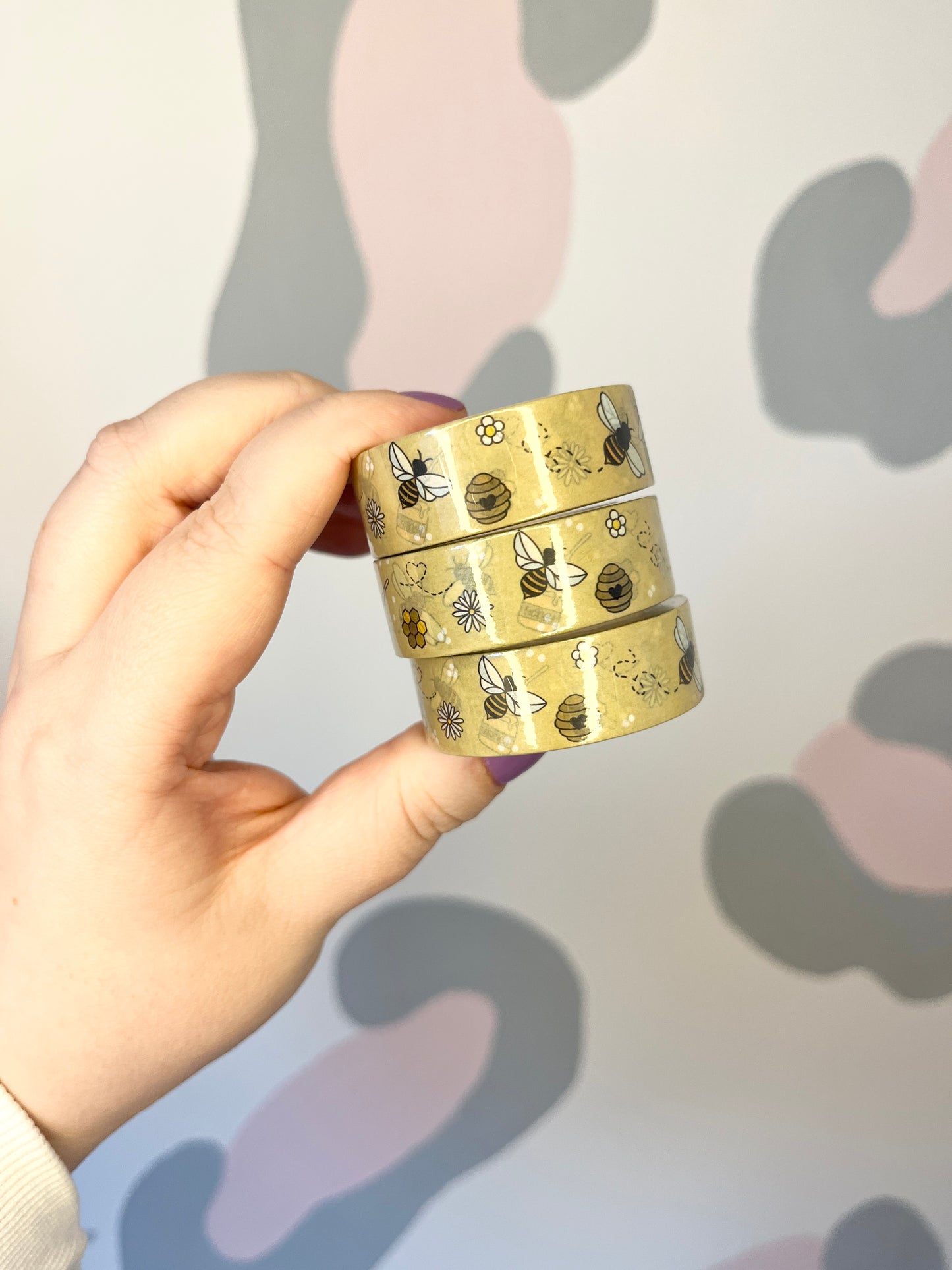 15mm Honey Bee Washi Tape