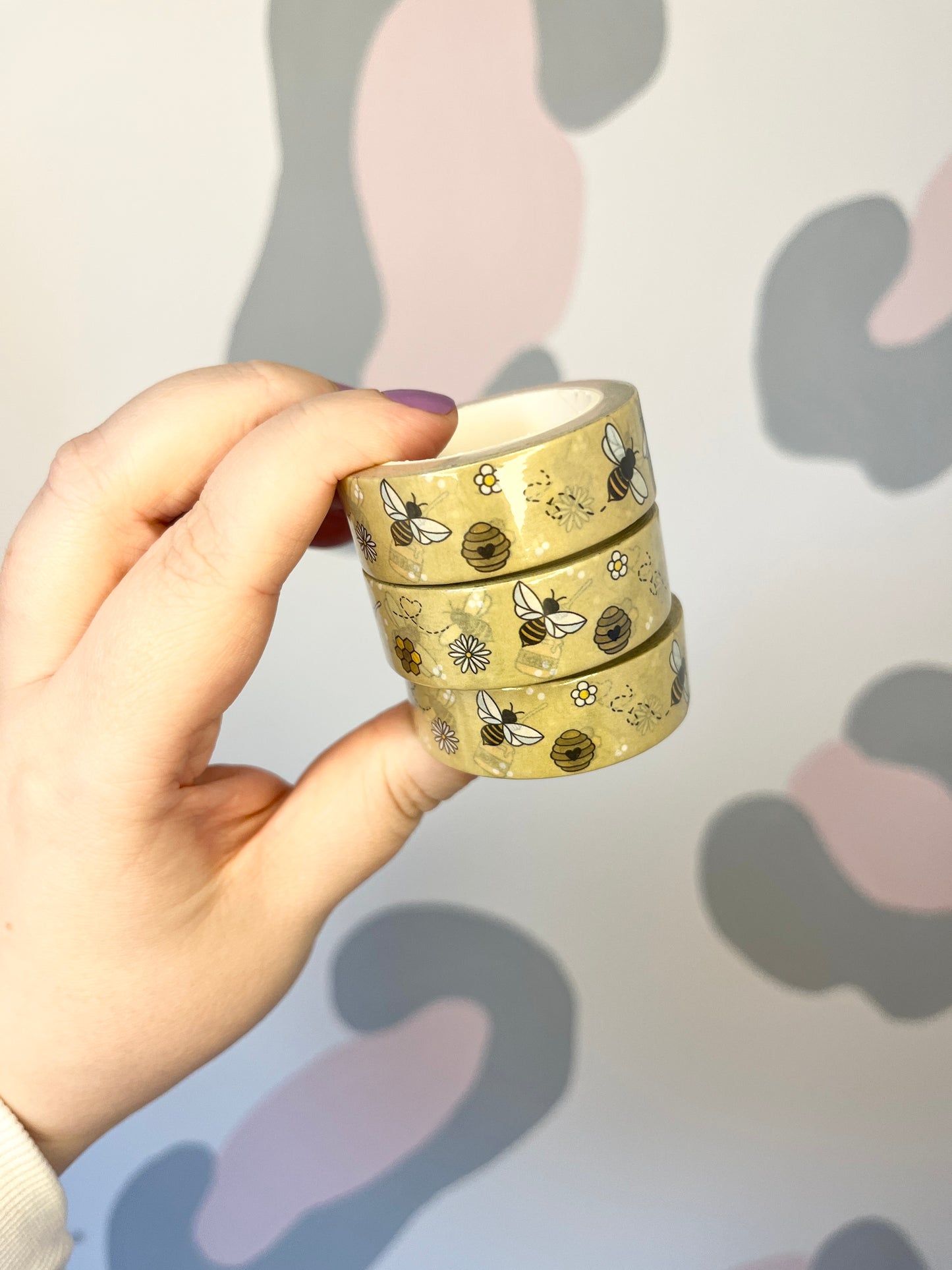15mm Honey Bee Washi Tape