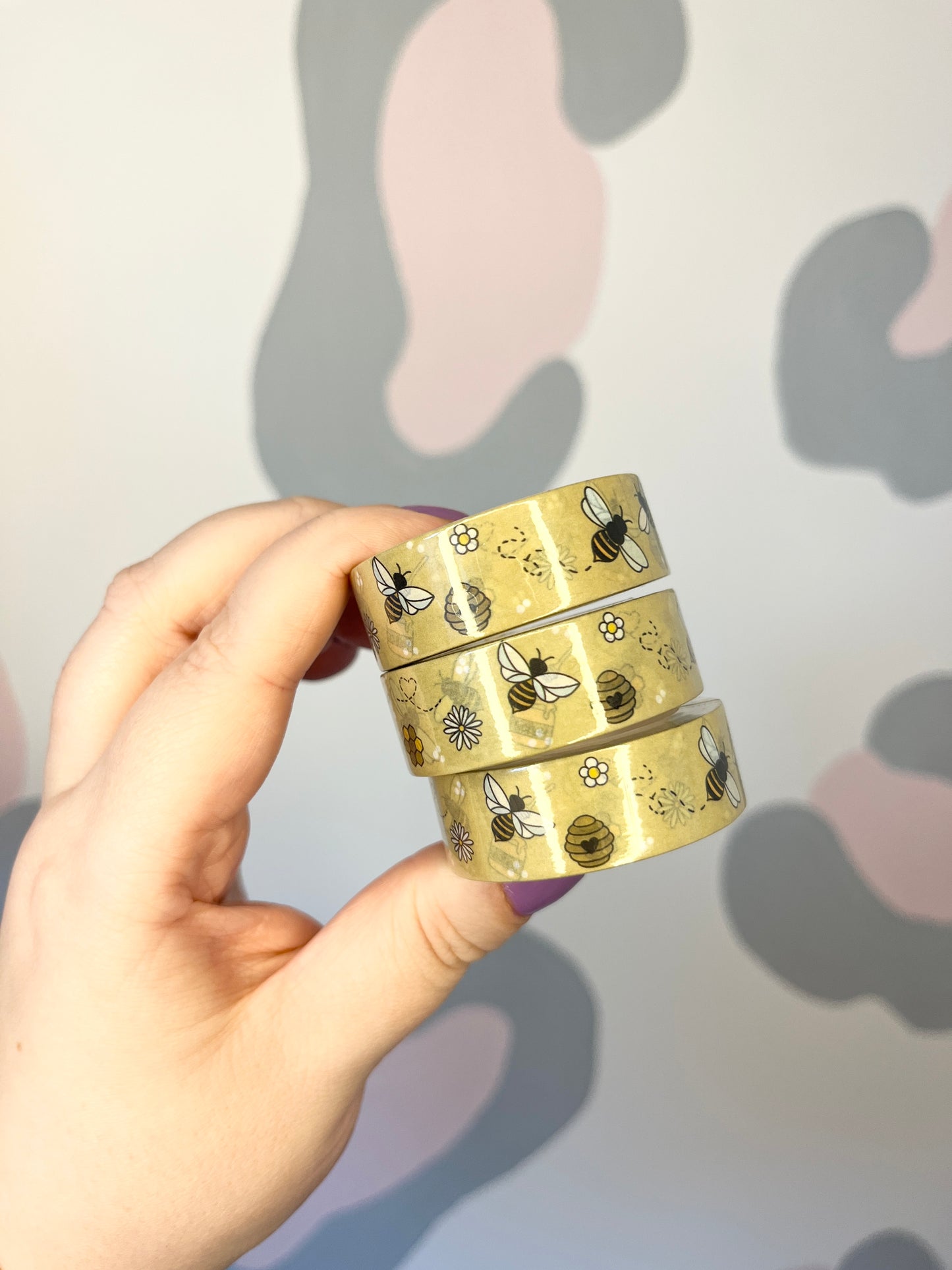 15mm Honey Bee Washi Tape