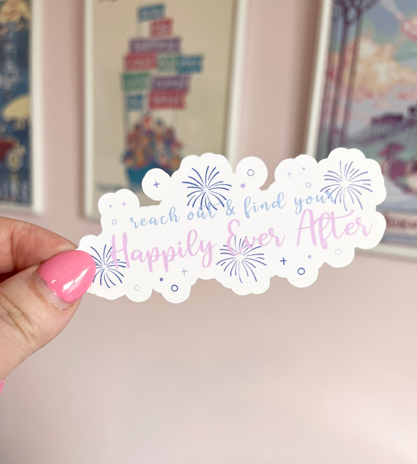 Happily Ever After Large Vinyl Sticker
