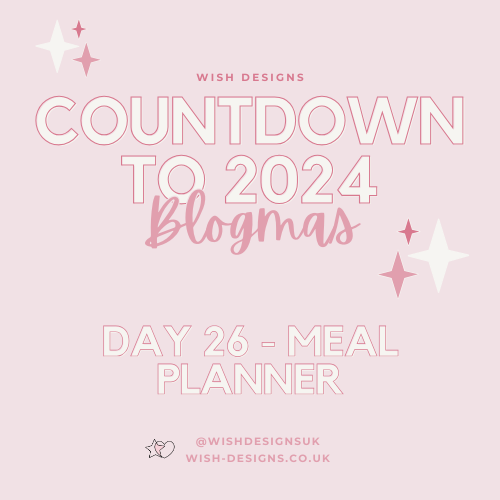 Blogmas Day 26 - Meal Planning & Healthy Meal Ideas