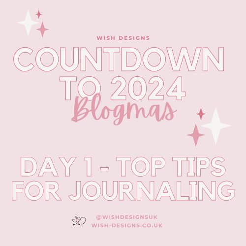 Blogmas Day 1 - 5 Top Tips for Bullet Journaling