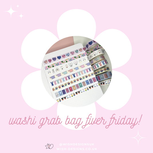 Washi Tape Grab Bag Fiver Friday