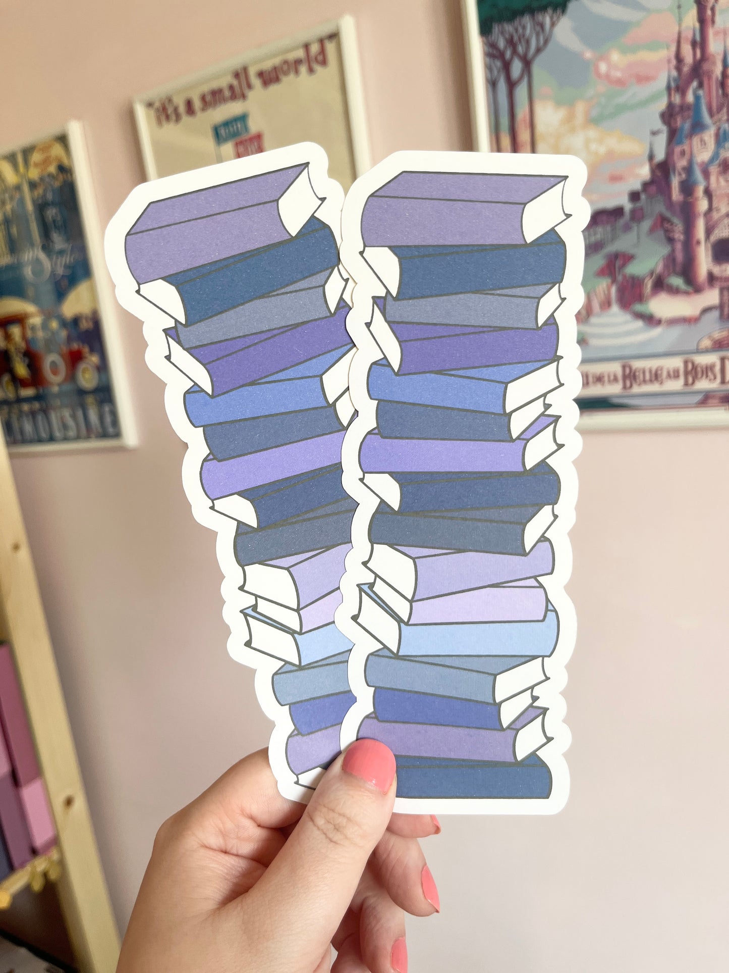 Fantasy Reading Tracker Bookish Large Sticker