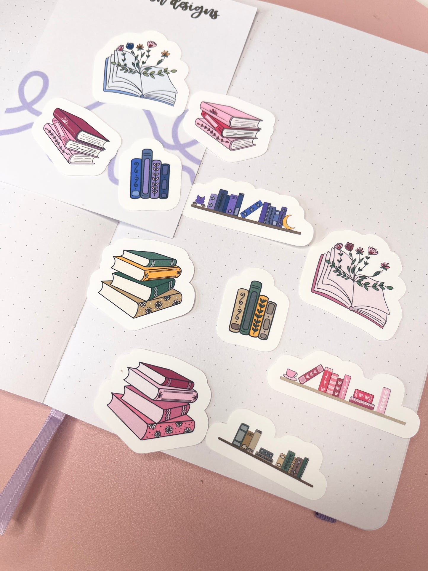 Bookish Vinyl Sticker Pack