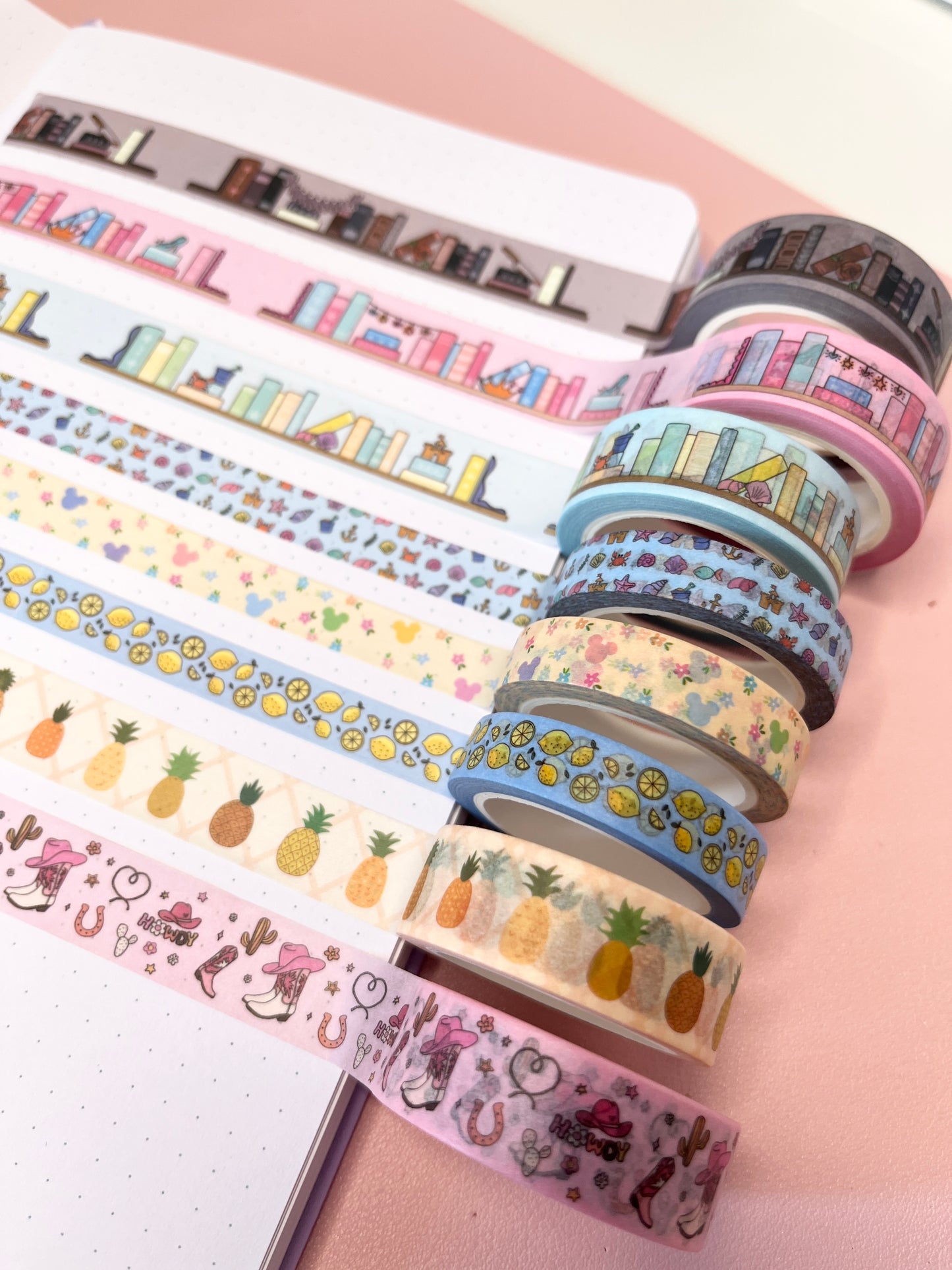 10mm By The Beach Icons Washi Tape