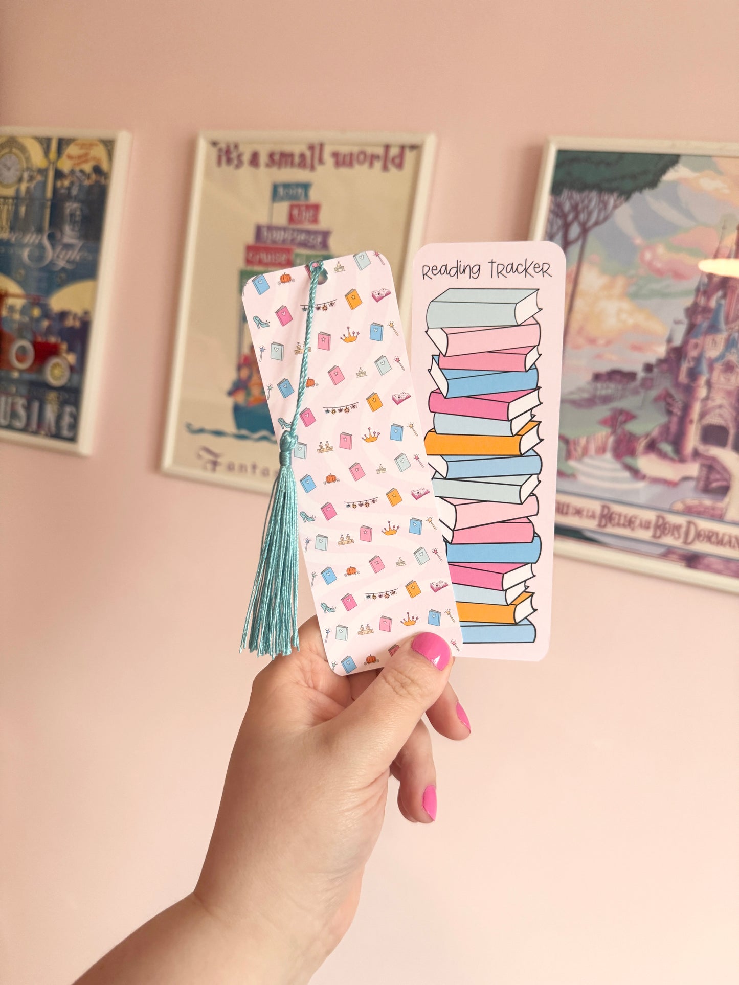 Fairytale Book Club Reading Tracker Bookmark