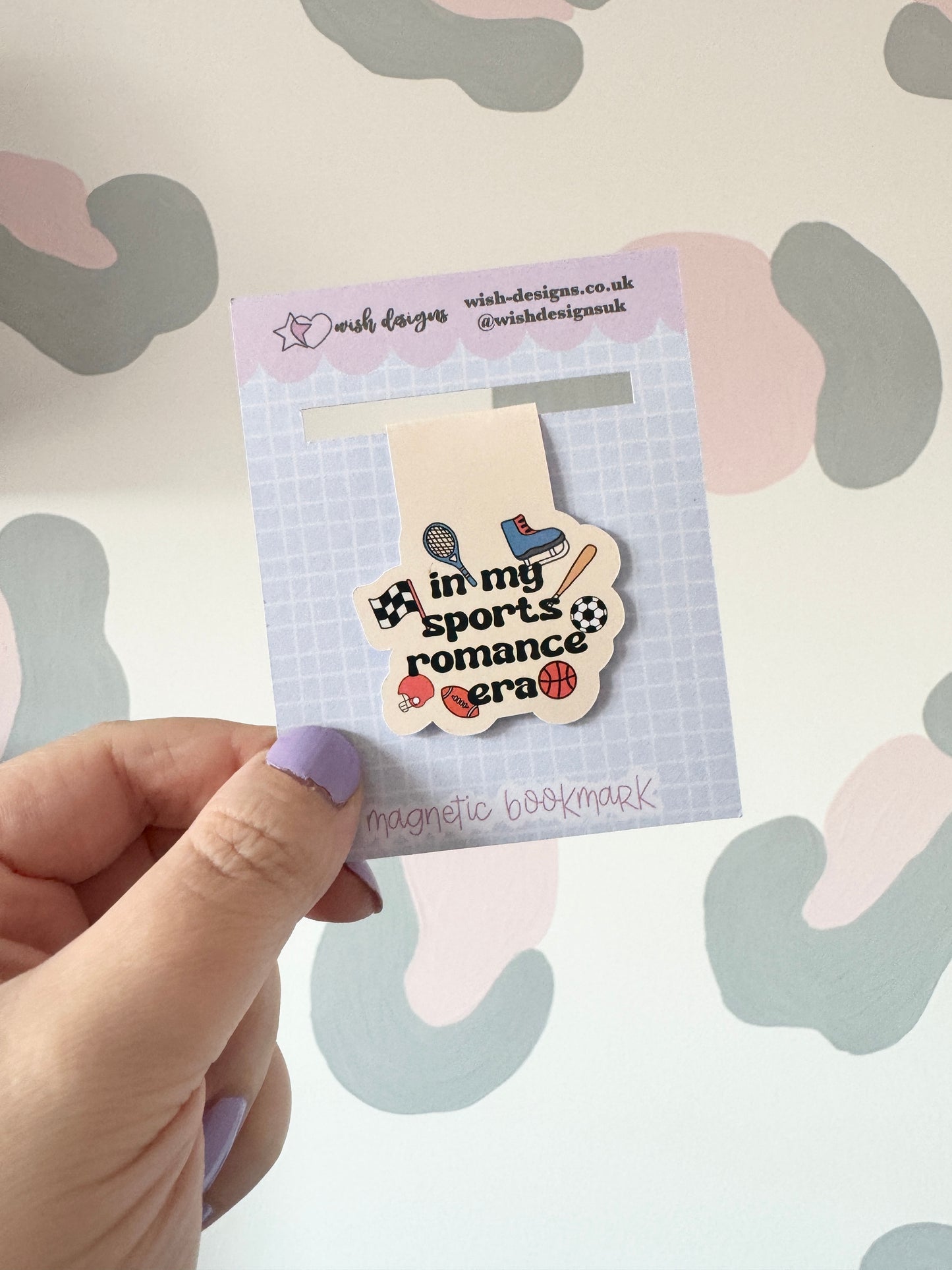 Sports Romance Era Magnetic Bookmark