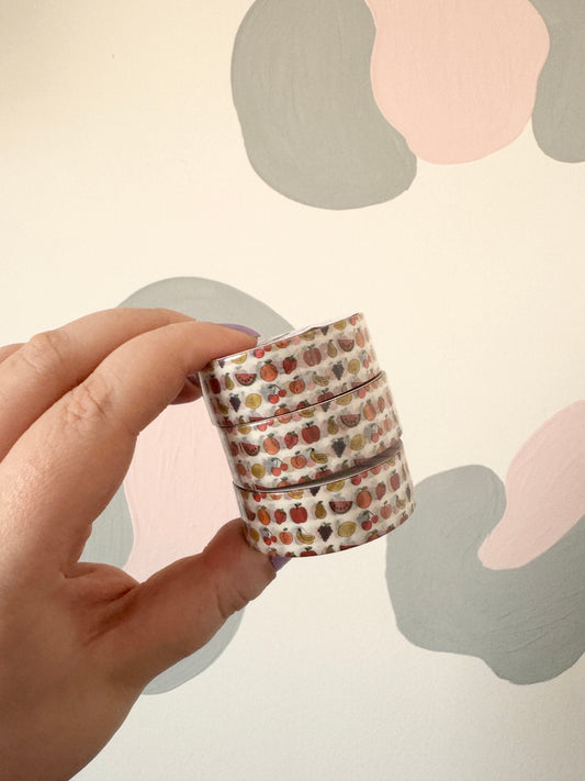 15mm Fruits Washi Tape