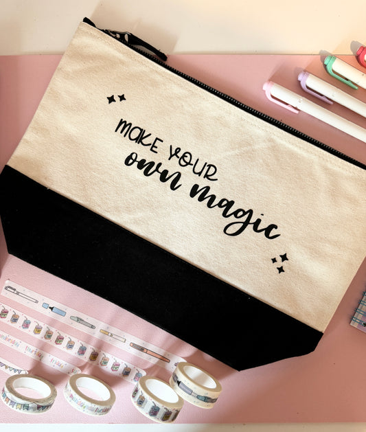 "Make your own Magic" Pouch/Tote Bag