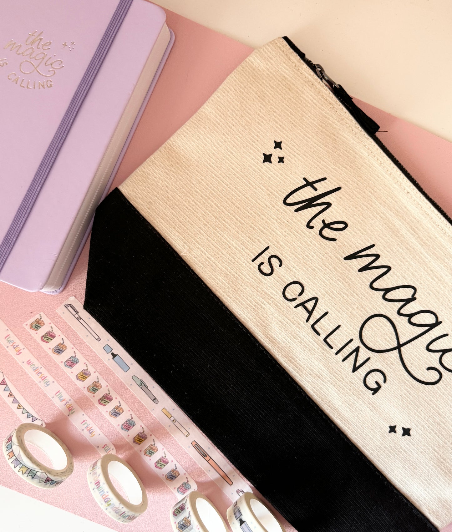 "The Magic Is Calling" Pouch/Tote Bag