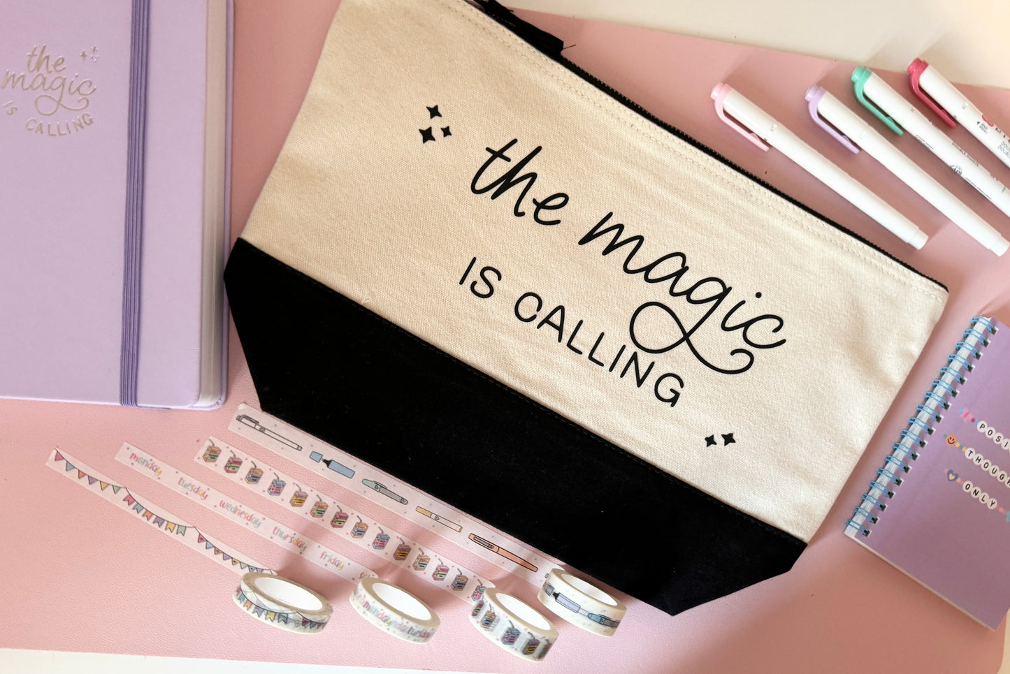 "The Magic Is Calling" Pouch/Tote Bag