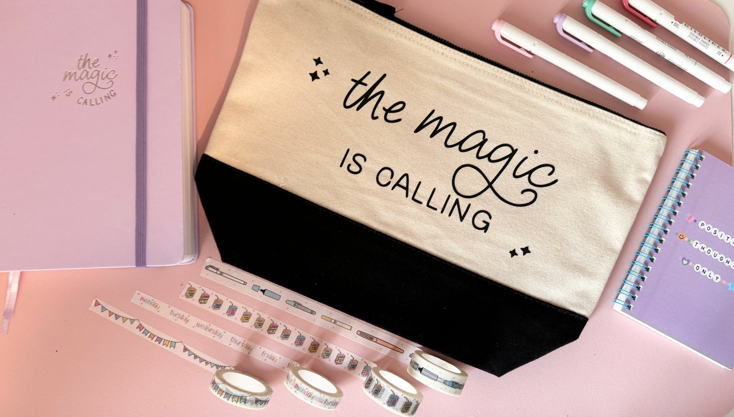 "The Magic Is Calling" Pouch/Tote Bag