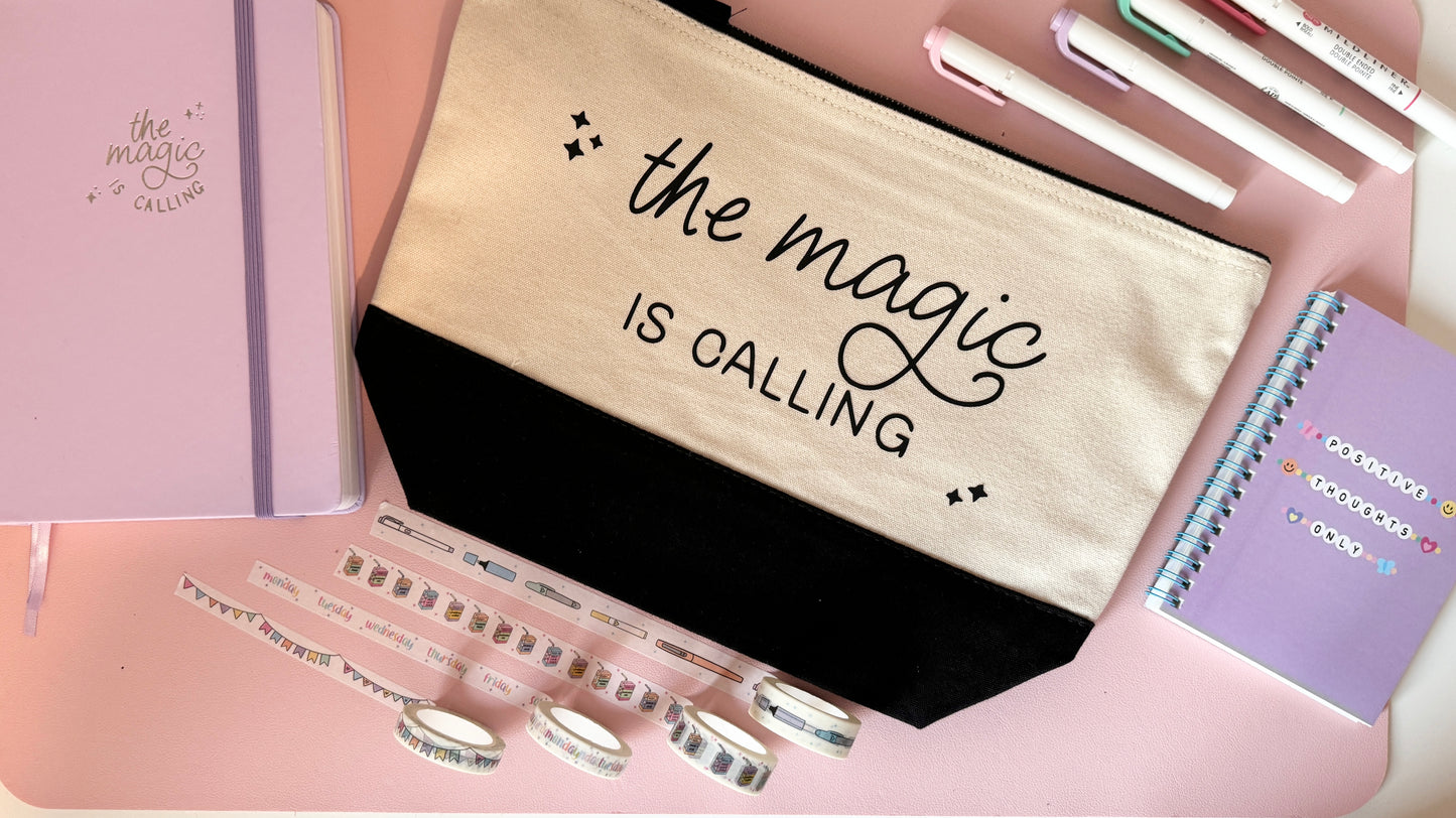 "The Magic Is Calling" Pouch/Tote Bag