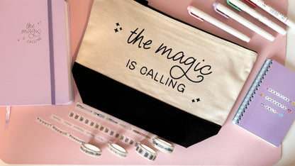 "The Magic Is Calling" Pouch/Tote Bag