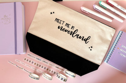 "Meet me in Neverland" Pouch/Tote Bag