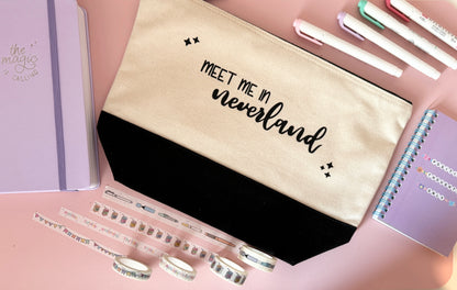 "Meet me in Neverland" Pouch/Tote Bag